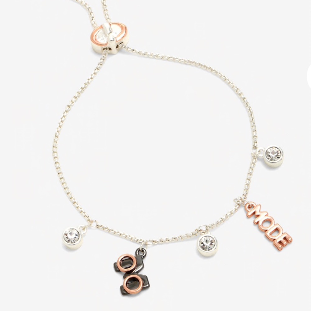 NWT Box Lunch “Edna Mode” Bracelet. Silver/gold.